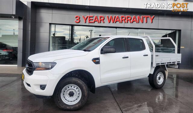 2019 FORD RANGER XL 2.2 HI-RIDER (4X2) PX MKIII MY19 DOUBLE C/CHAS