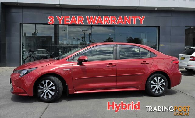 2020 TOYOTA COROLLA ASCENT SPORT HYBRID ZWE211R 4D SEDAN