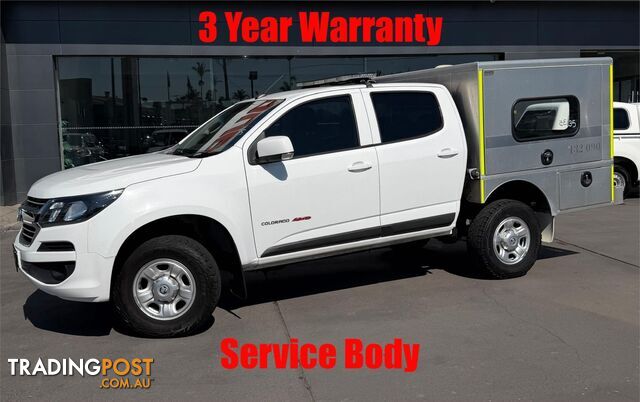 2019 HOLDEN COLORADO LS (4X4) (5YR) RG MY19 CREW C/CHAS