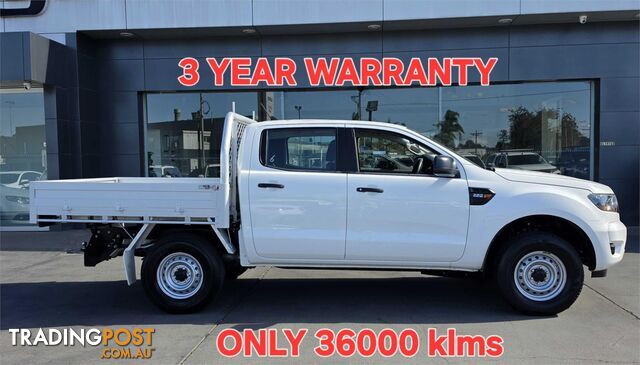 2020 FORD RANGER XL 2.2 HI-RIDER (4X2) PX MKIII DOUBLE C/CHAS