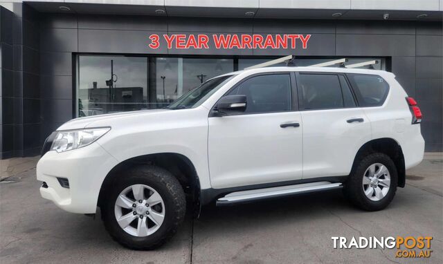 2018 TOYOTA LANDCRUISER PRADO GX (4X4) GDJ150R MY18 4D WAGON