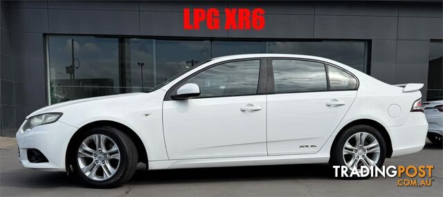2011 FORD FALCON XR6 (LPG) FG 4D SEDAN