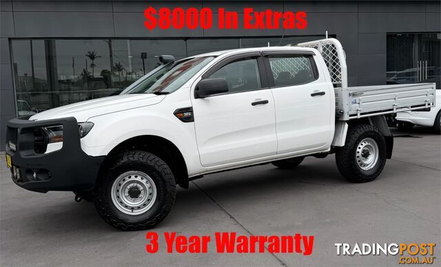 2020 FORD RANGER XL 3.2 (4X4) PX MKIII MY21.25 DOUBLE C/CHAS