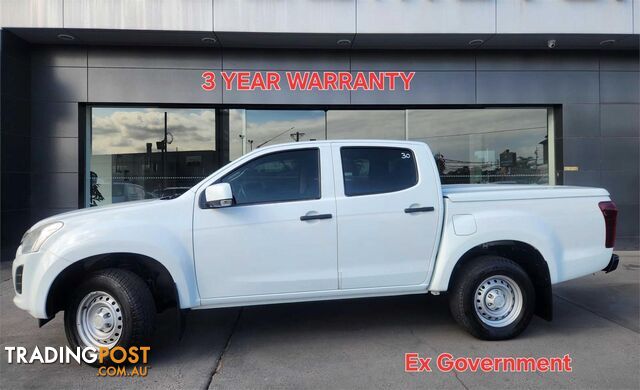 2018 ISUZU D MAX SX HI-RIDE (4X2) TF MY18 CREW CAB UTILITY