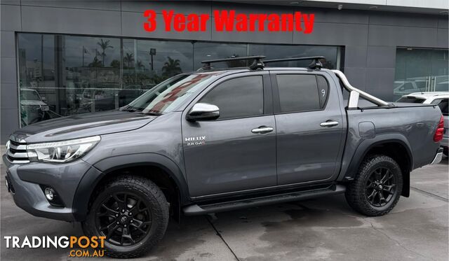 2017 TOYOTA HILUX SR5 (4X4) GUN126R DUAL CAB UTILITY