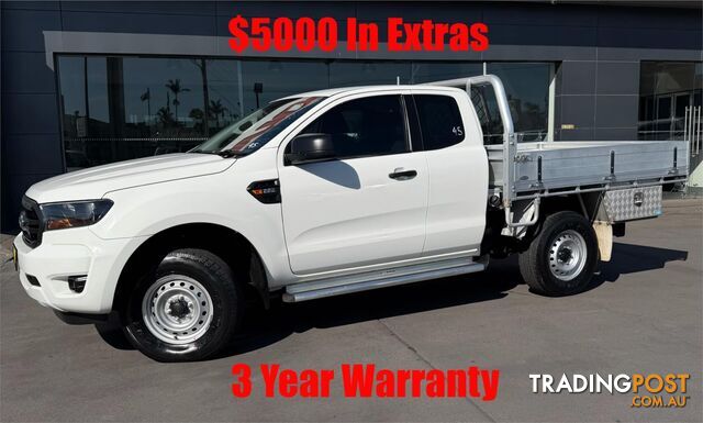 2018 FORD RANGER XL 2.2 HI-RIDER (4X2) PX MKIII MY19 SUPER CAB CHASSIS