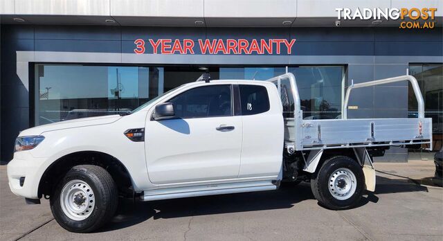 2018 FORD RANGER XL 2.2 HI-RIDER (4X2) PX MKIII MY19 SUPER CAB CHASSIS