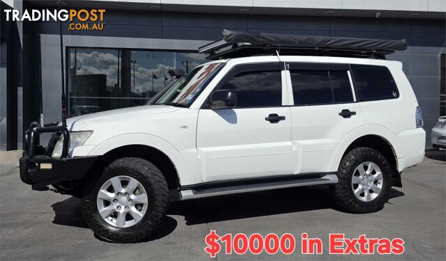 2013 MITSUBISHI PAJERO GLX LWB (4X4) NW MY13 4D WAGON