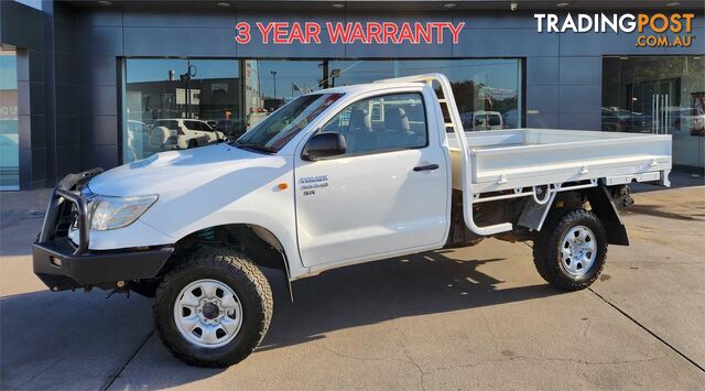 2012 TOYOTA HILUX SR (4X4) KUN26R MY12 C/CHAS