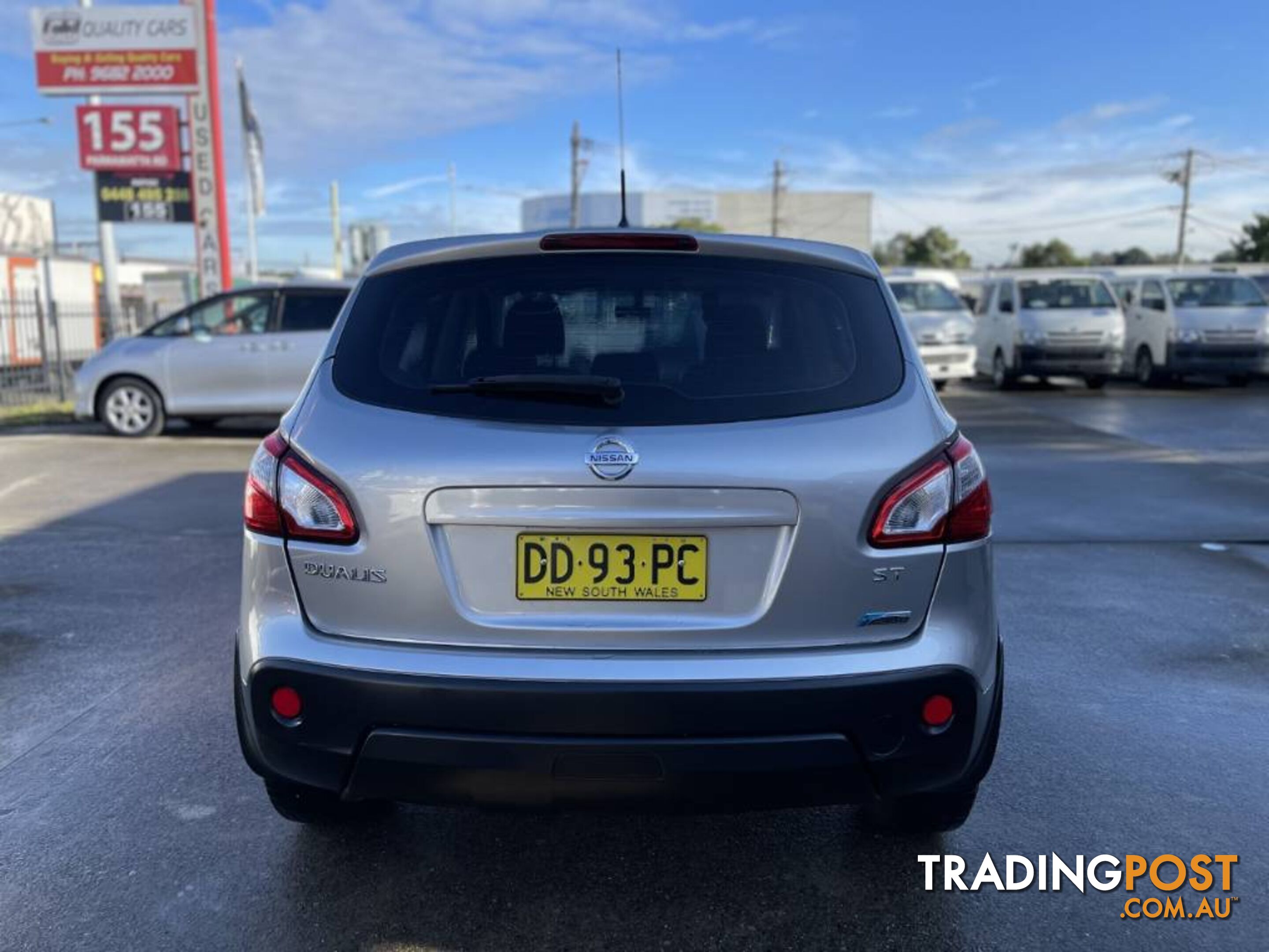 2012 NISSAN DUALIS ST 4X2 J10 SERIES 3 4D WAGON