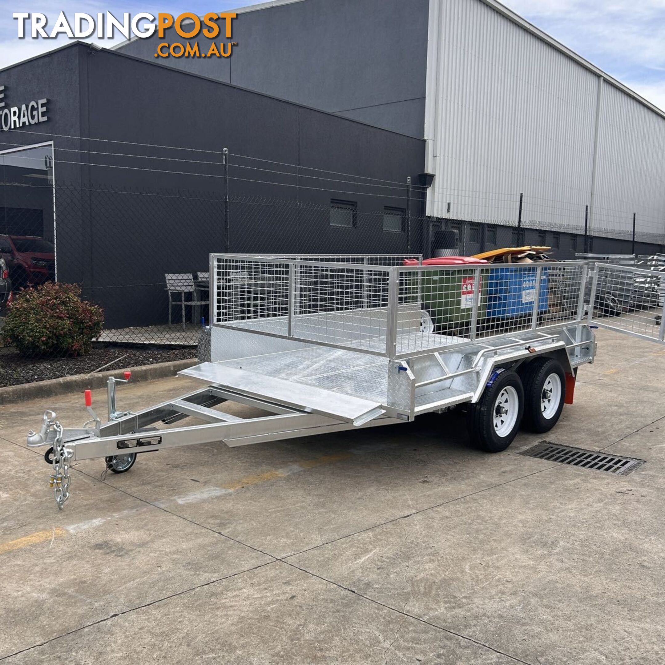 12 x 6 Cage Trailer