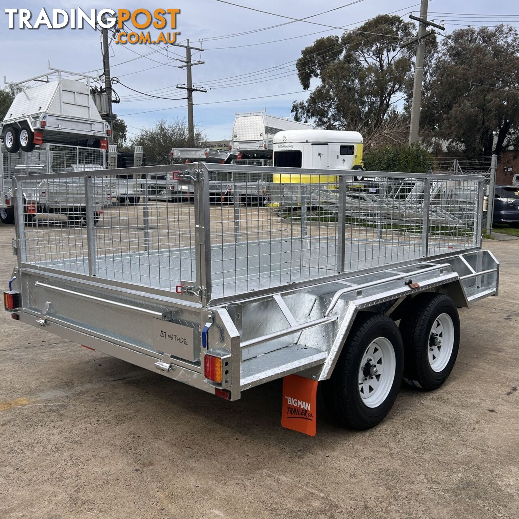 12 x 6 Cage Trailer