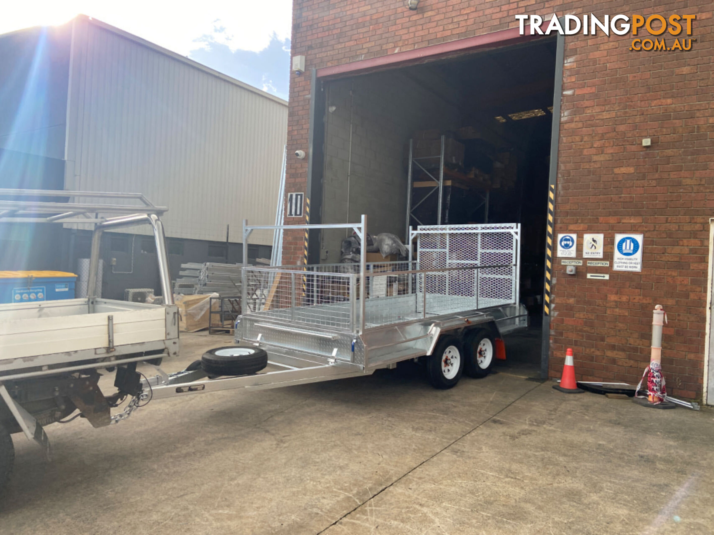 12 x 6 Cage Trailer