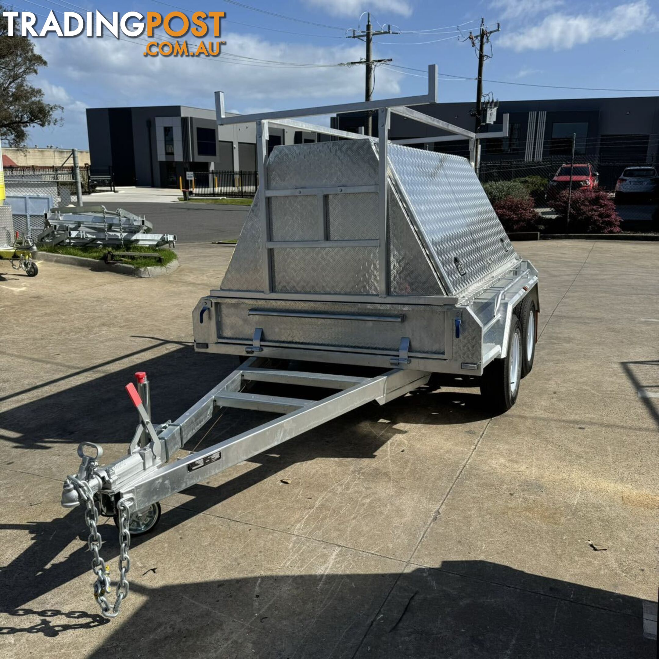 8x5 Single Axle Tradesman Trailer