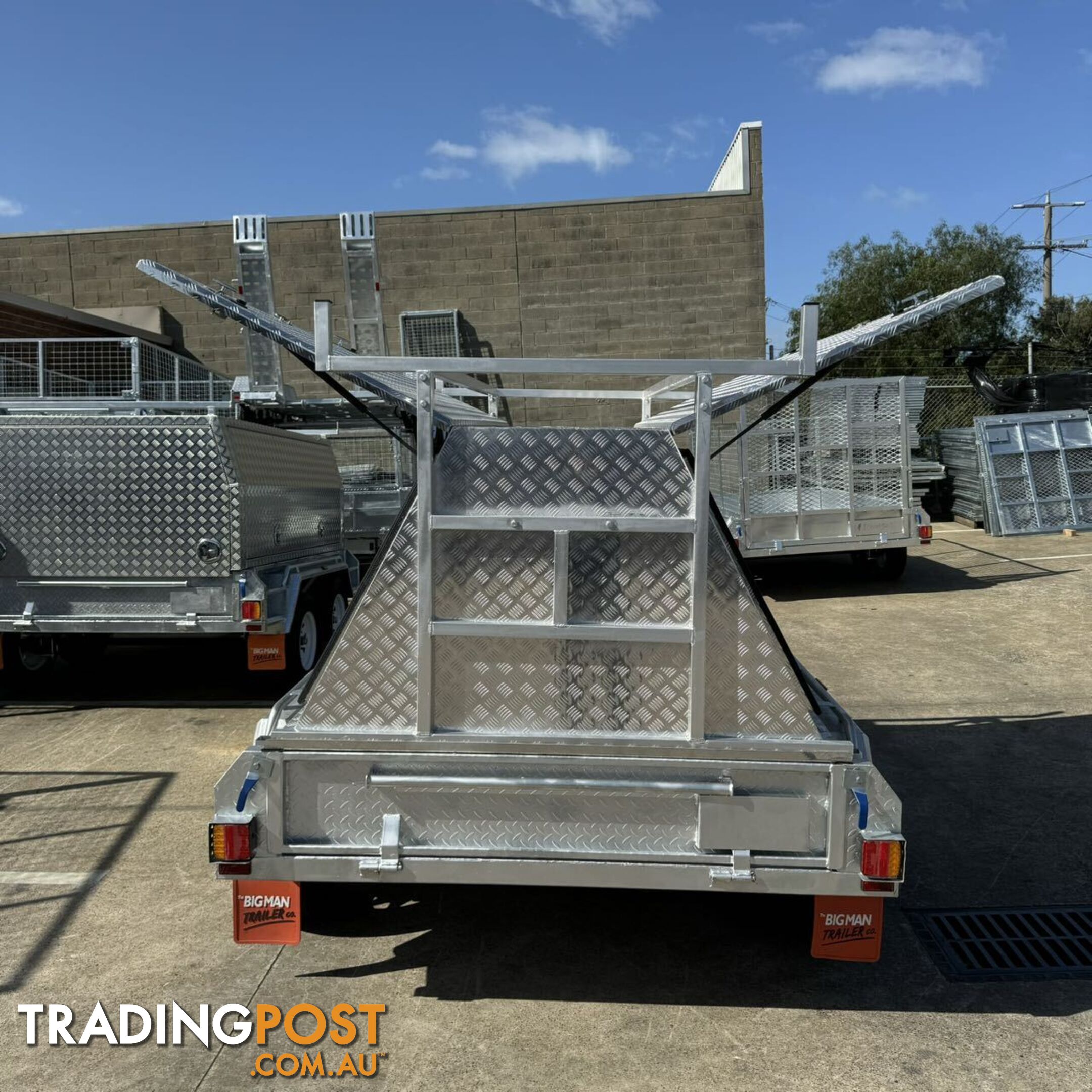 8x5 Single Axle Tradesman Trailer