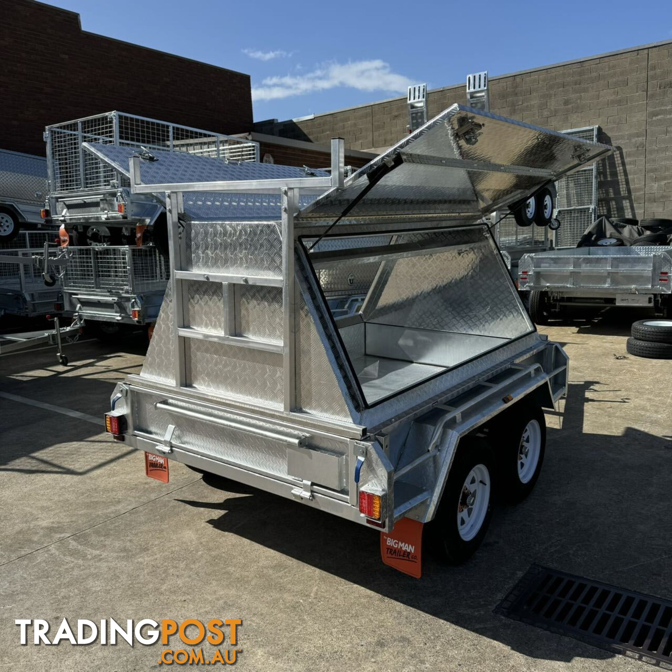 8x5 Single Axle Tradesman Trailer