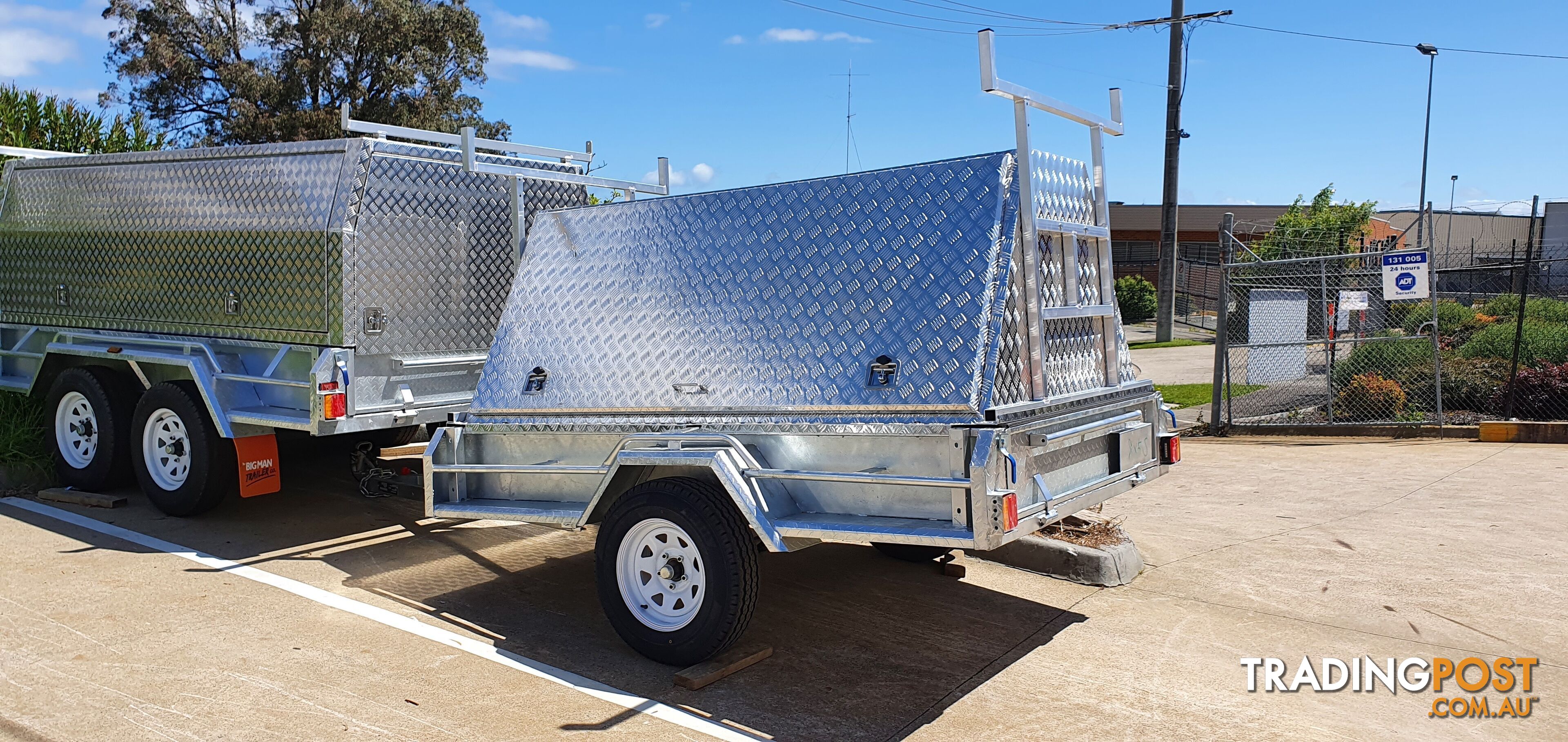 8x5 Single Axle Tradesman Trailer