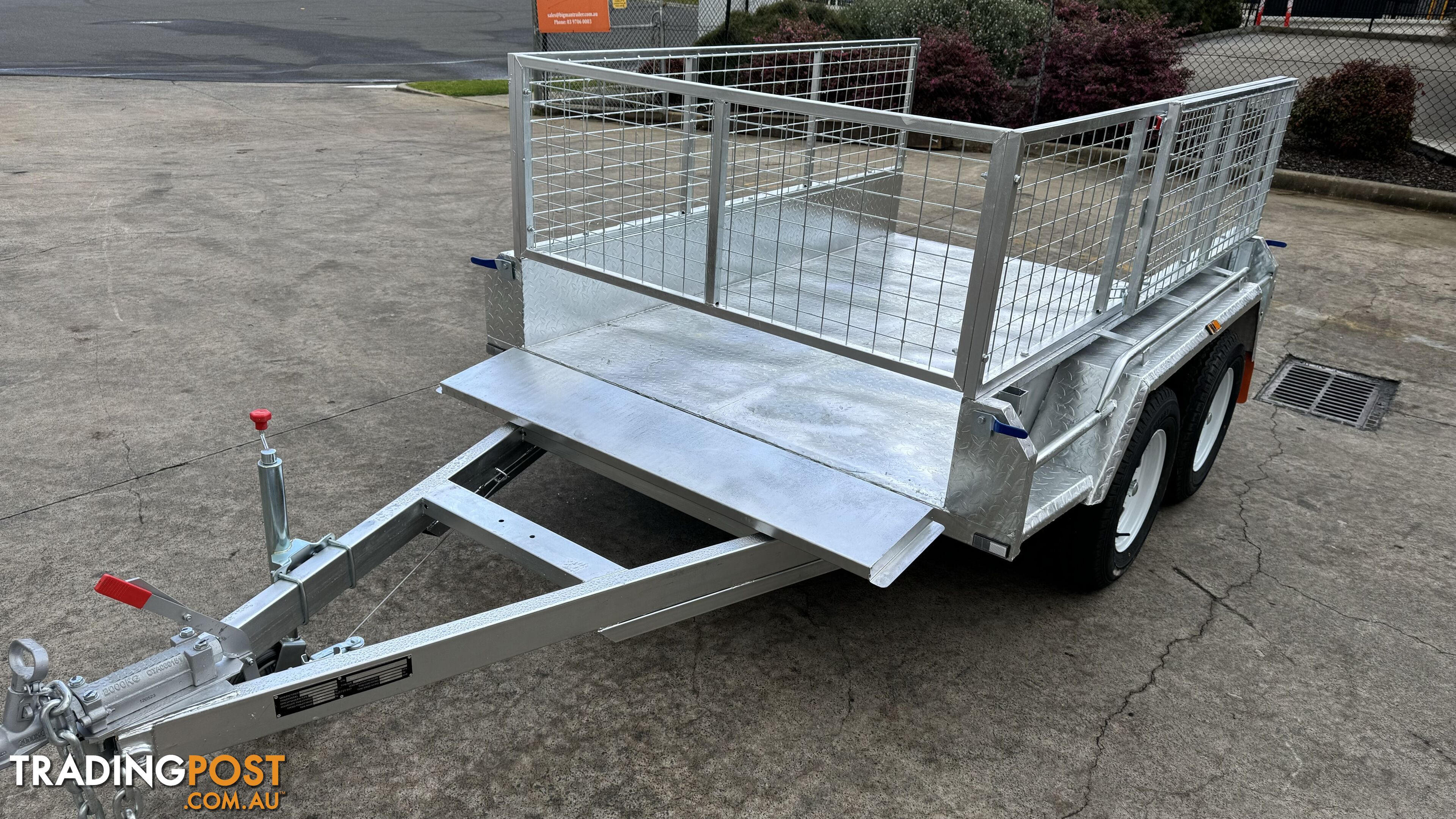 10x5 Tandem Trailer with Electric Brakes