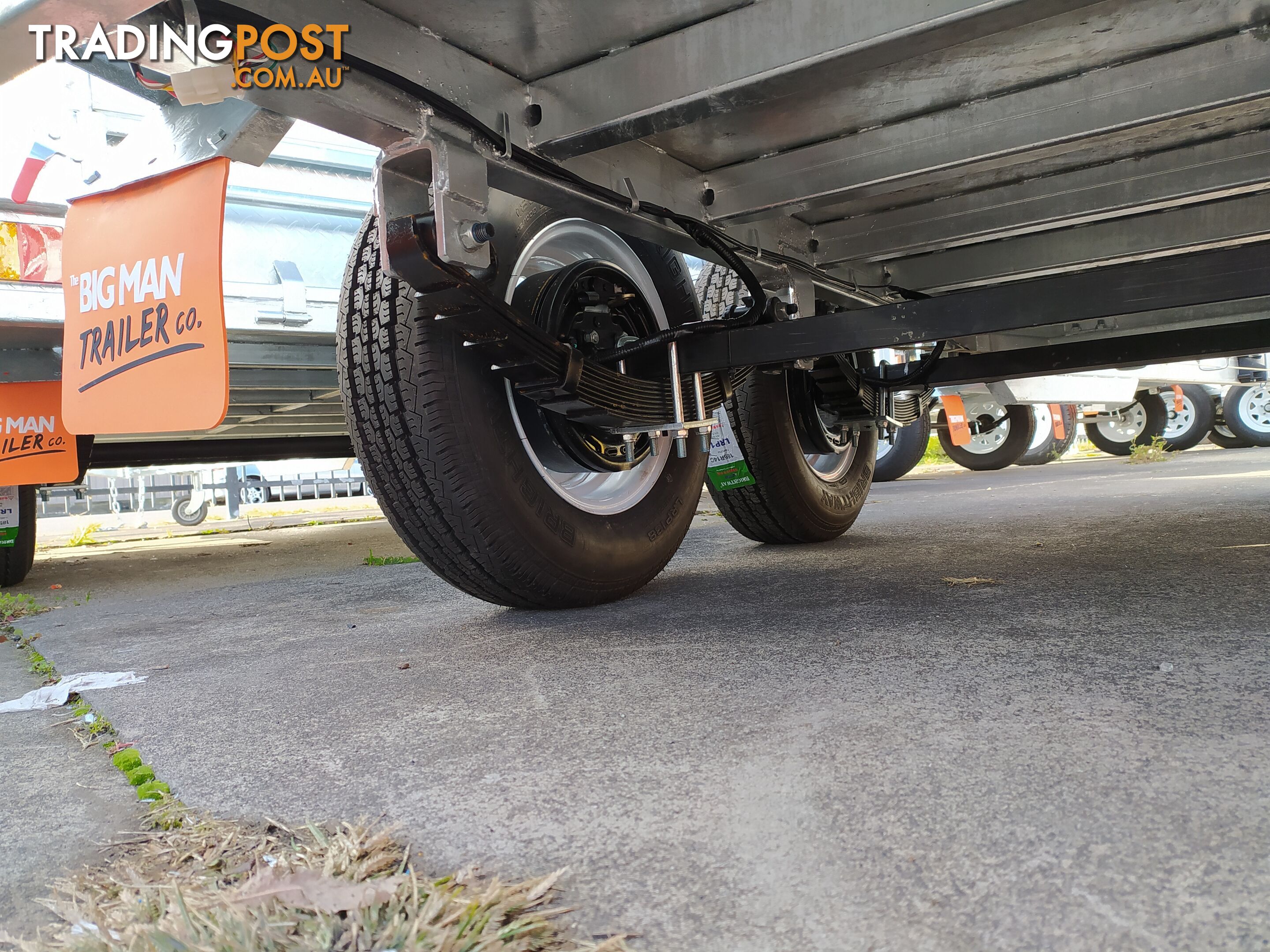 10x5 Tandem Trailer with Electric Brakes