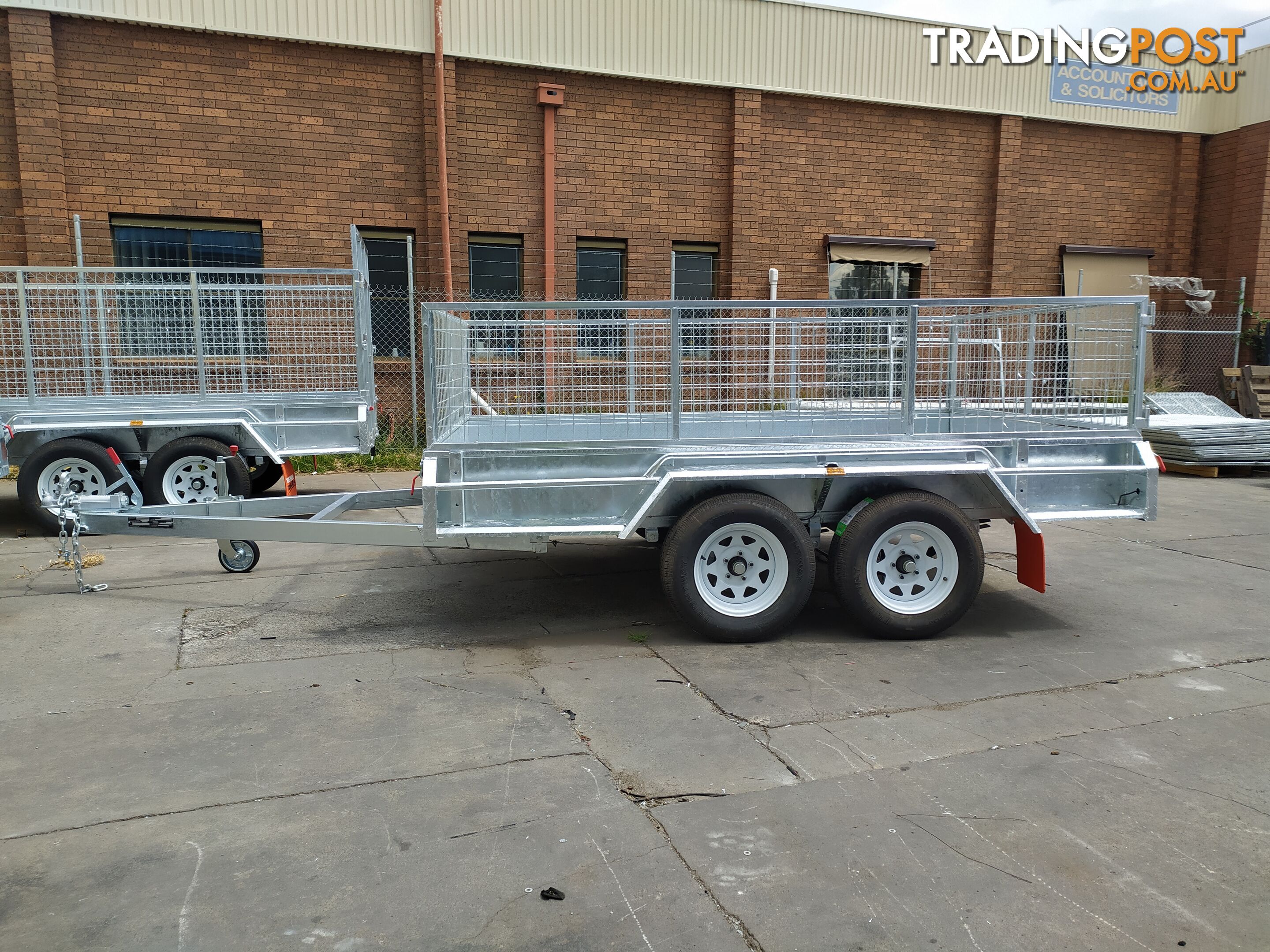 Mesh Cage For Trailer