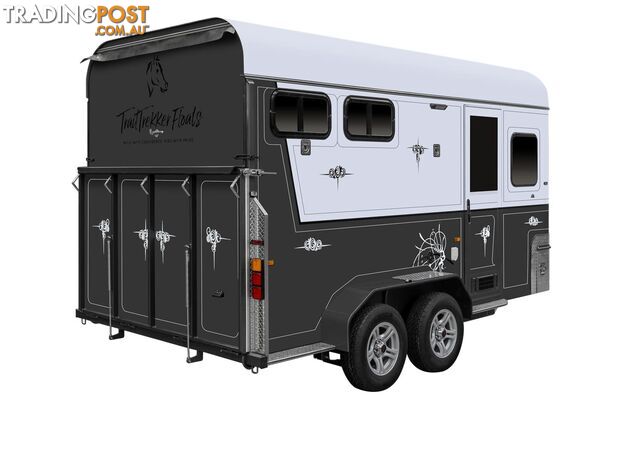 2 Horse Angle Load Float - photo 3 of 17