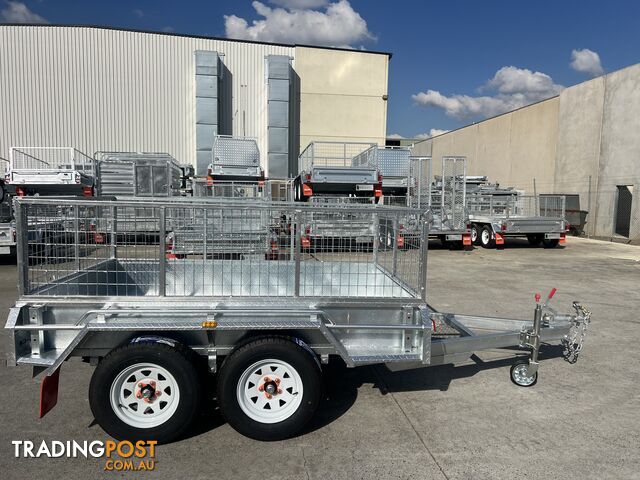 10x5 Tandem Box Trailer