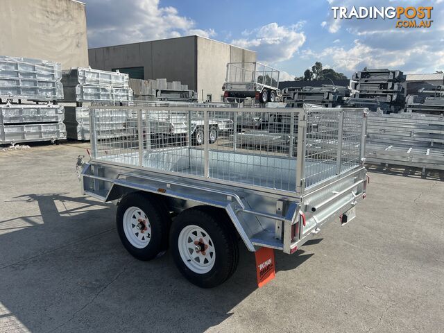 10x5 Tandem Box Trailer