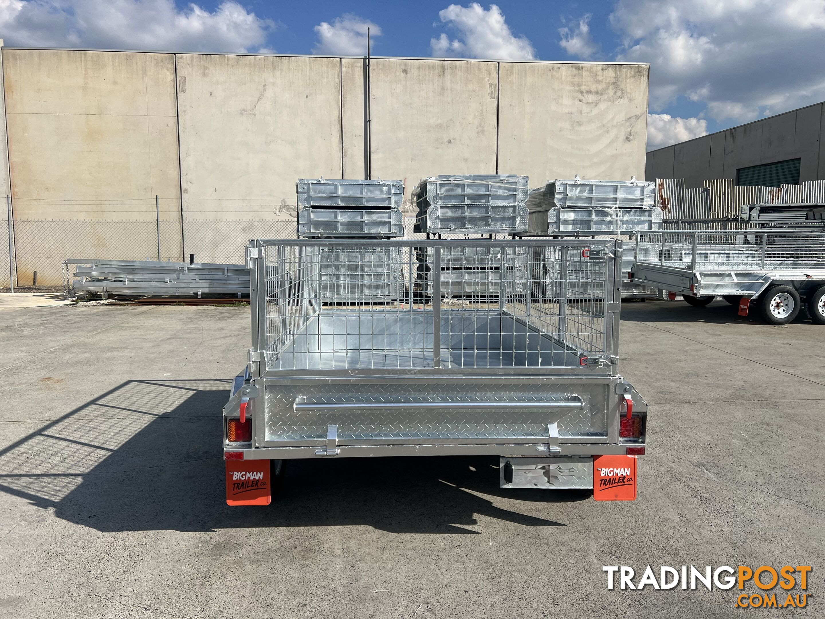 10x5 Tandem Box Trailer