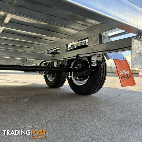 10x7 Flat Top Tandem Trailer