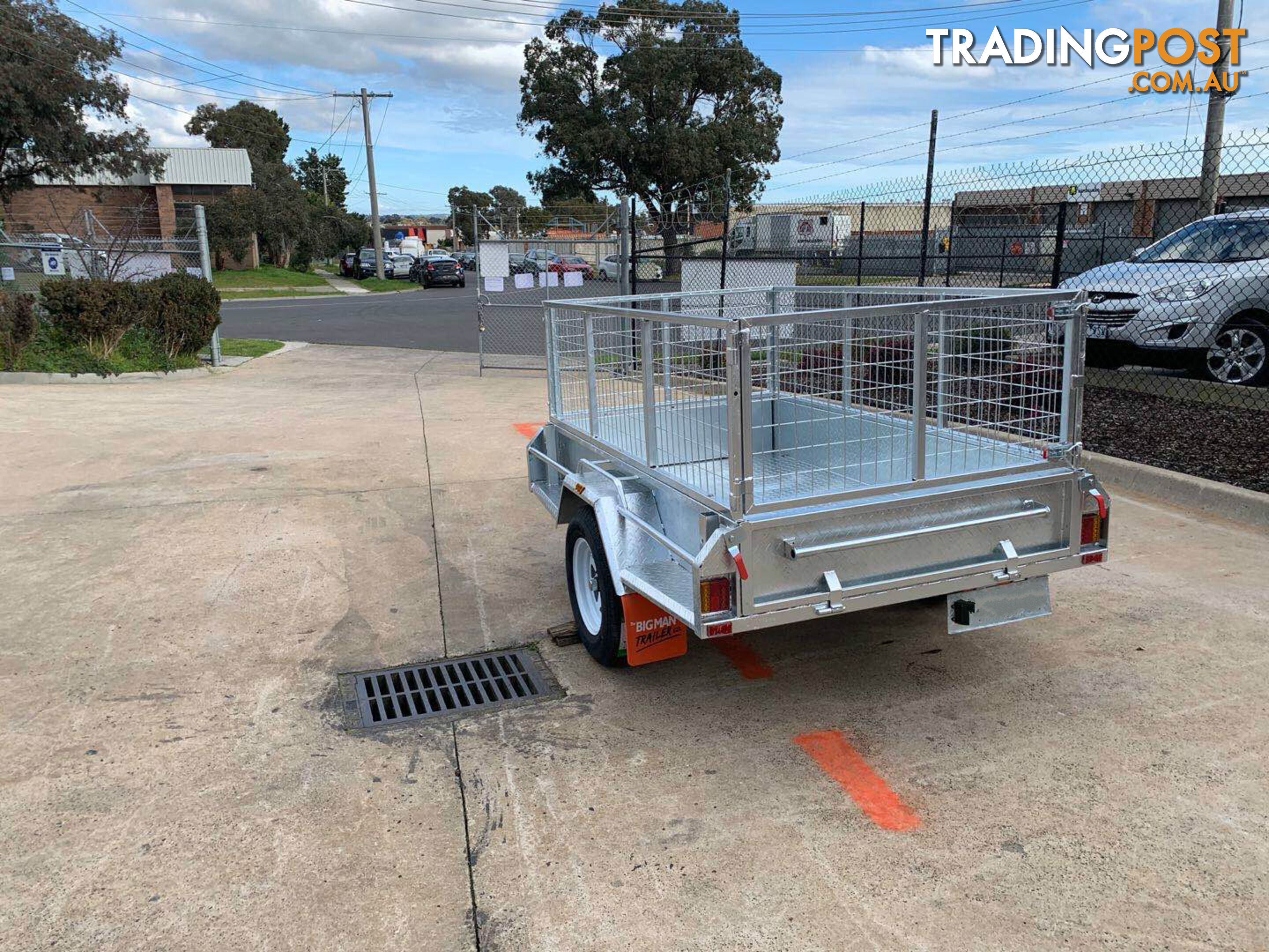 6x4 Cage Trailer