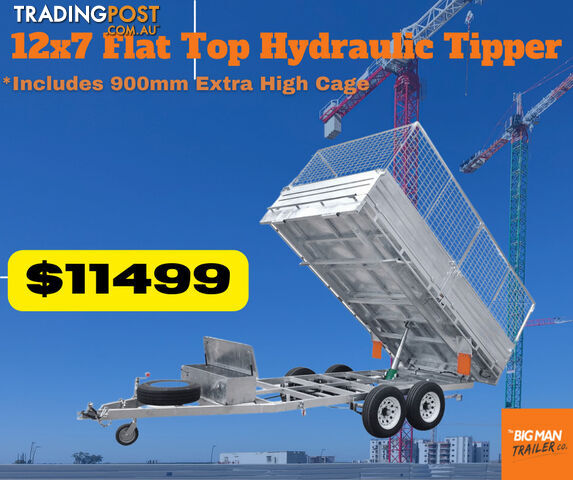 12x7 Tipper Trailer