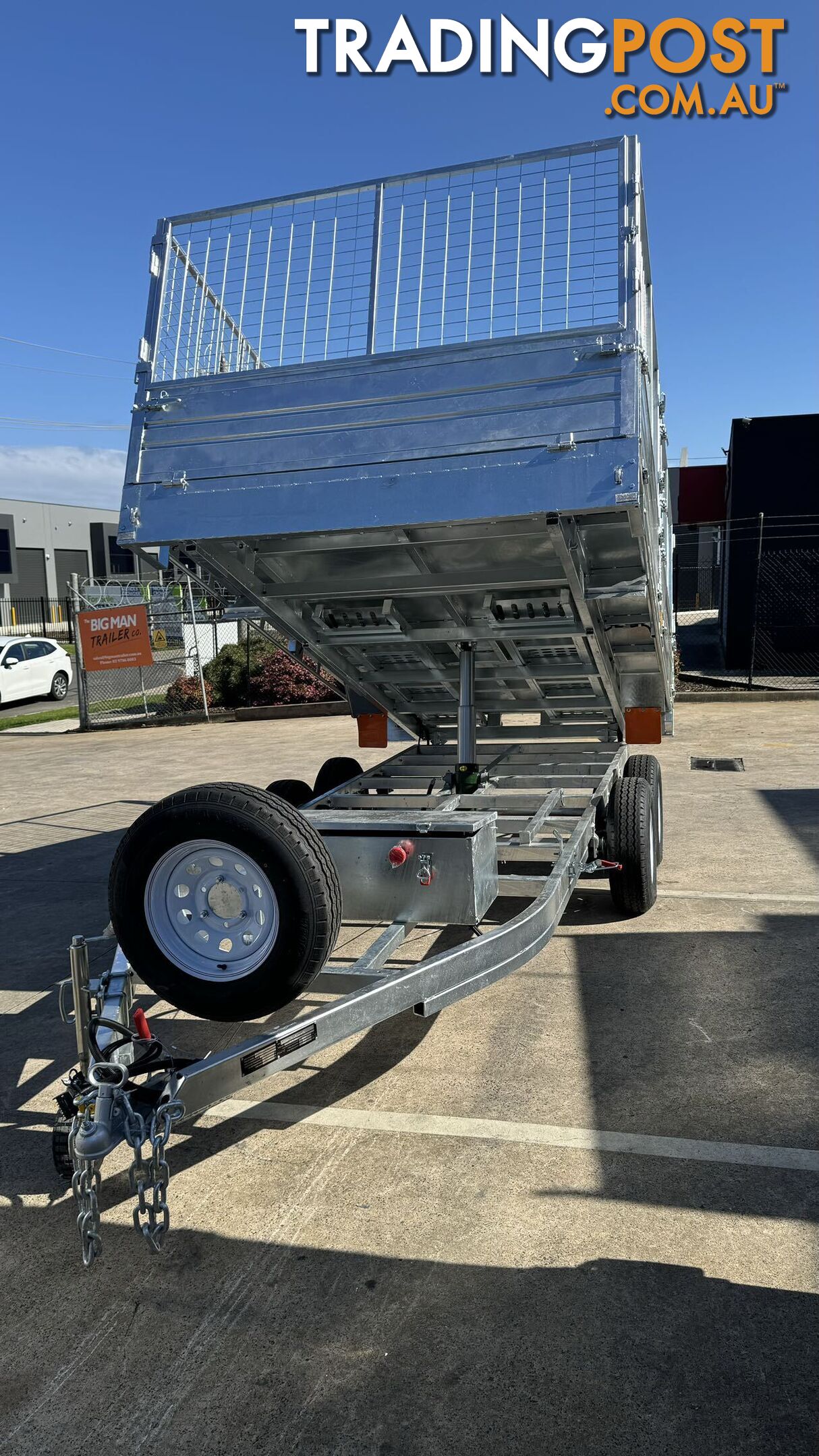 12x7 Tipper Trailer