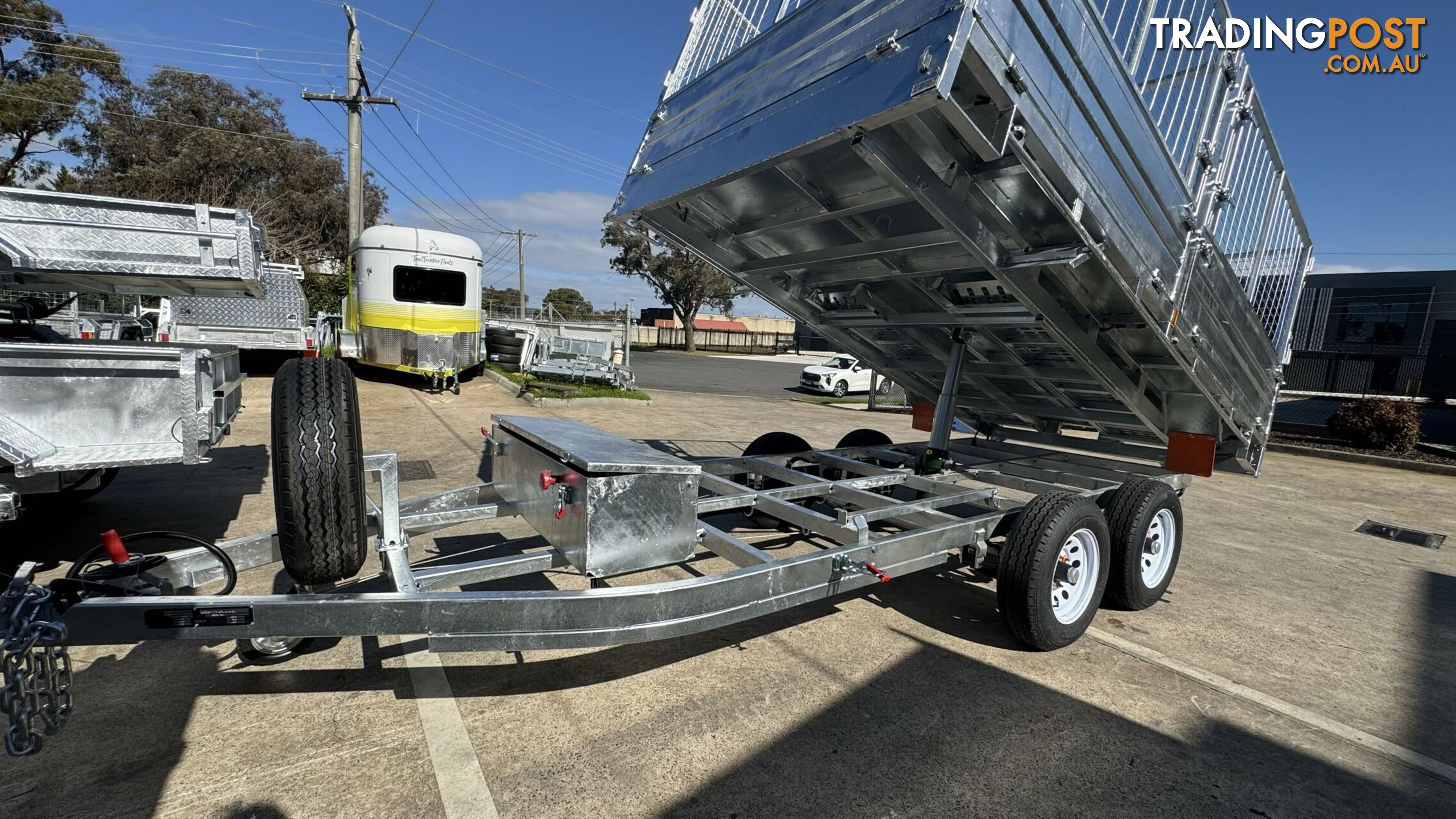 12x7 Tipper Trailer