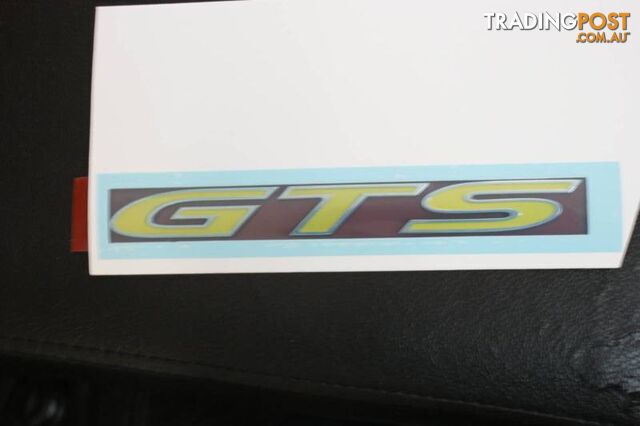 GENUINE HSV GEN-F YELLOW GTS Rear Bootlid Badge CLUBSPORT GTS FIT