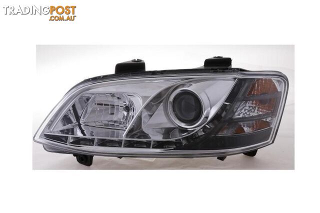 Chrome DRL LED HeadLights Holden Series 2 VE Commodore SS SV6 SV8 - photo 2 of 3