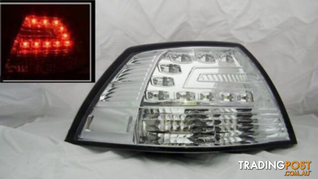 Holden Commodore VE SS SV6 SSV New LED CHROME CLEAR TAIL LIGHTS - photo 2 of 2