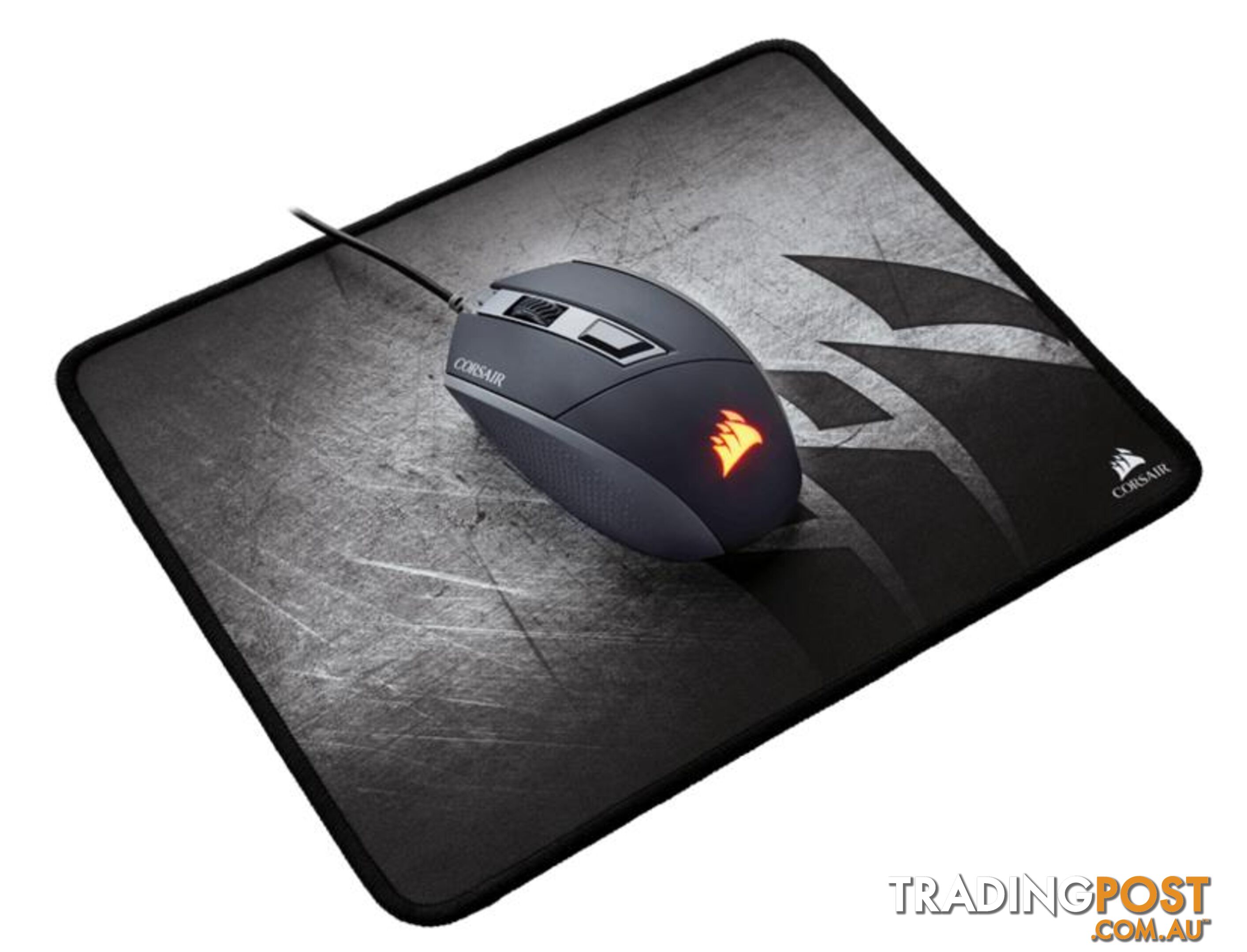 Corsair MM300 Anti-Fray Cloth Gaming Mouse Mat Medium Edition 360mm x 300mm x 3mm - MICH-M300MANTFR