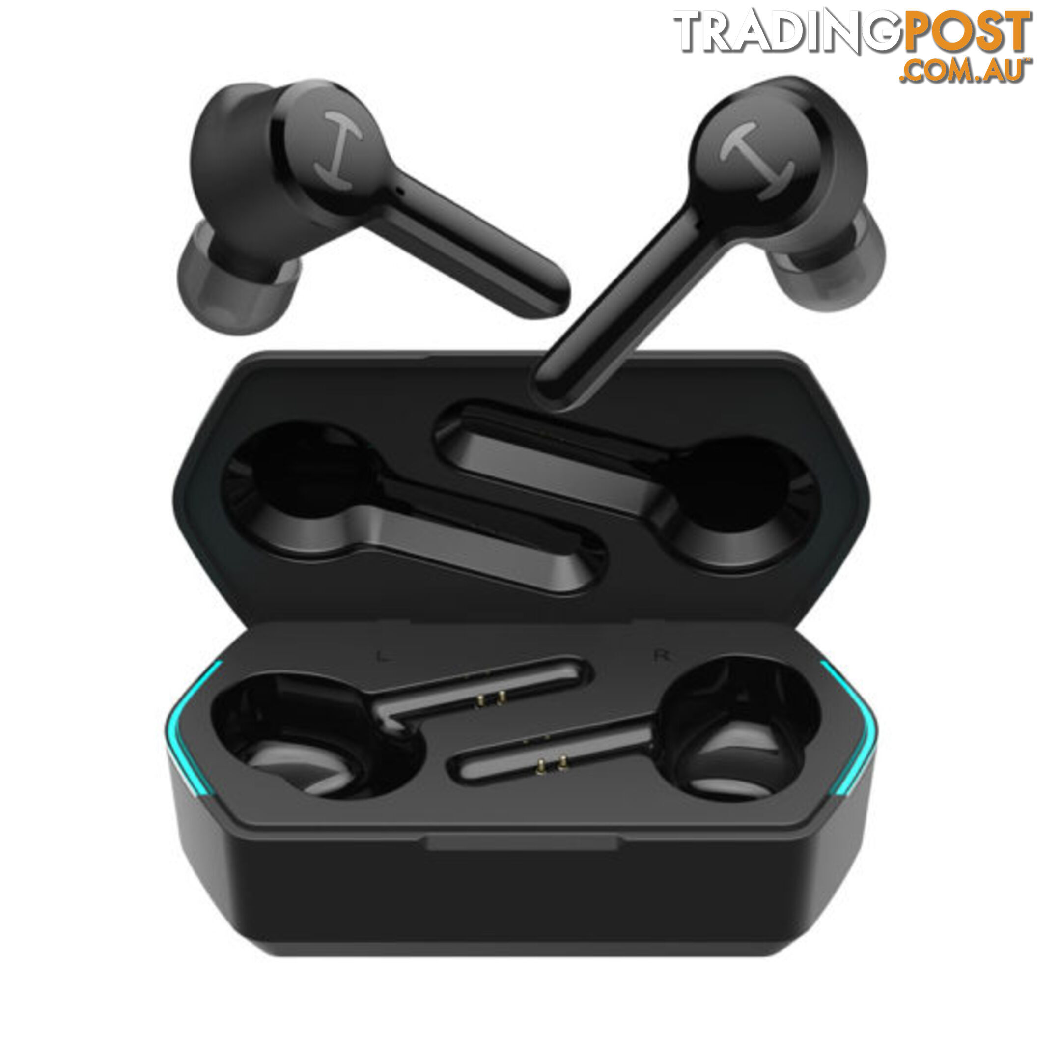 Edifier GM6 Gaming Wireless Earbuds â Bluetooth 5.0, Tap Control, In-Ear Detection, 8+24 hours Playback, Noise Cancellation, LED Lighting - SPE-GM6