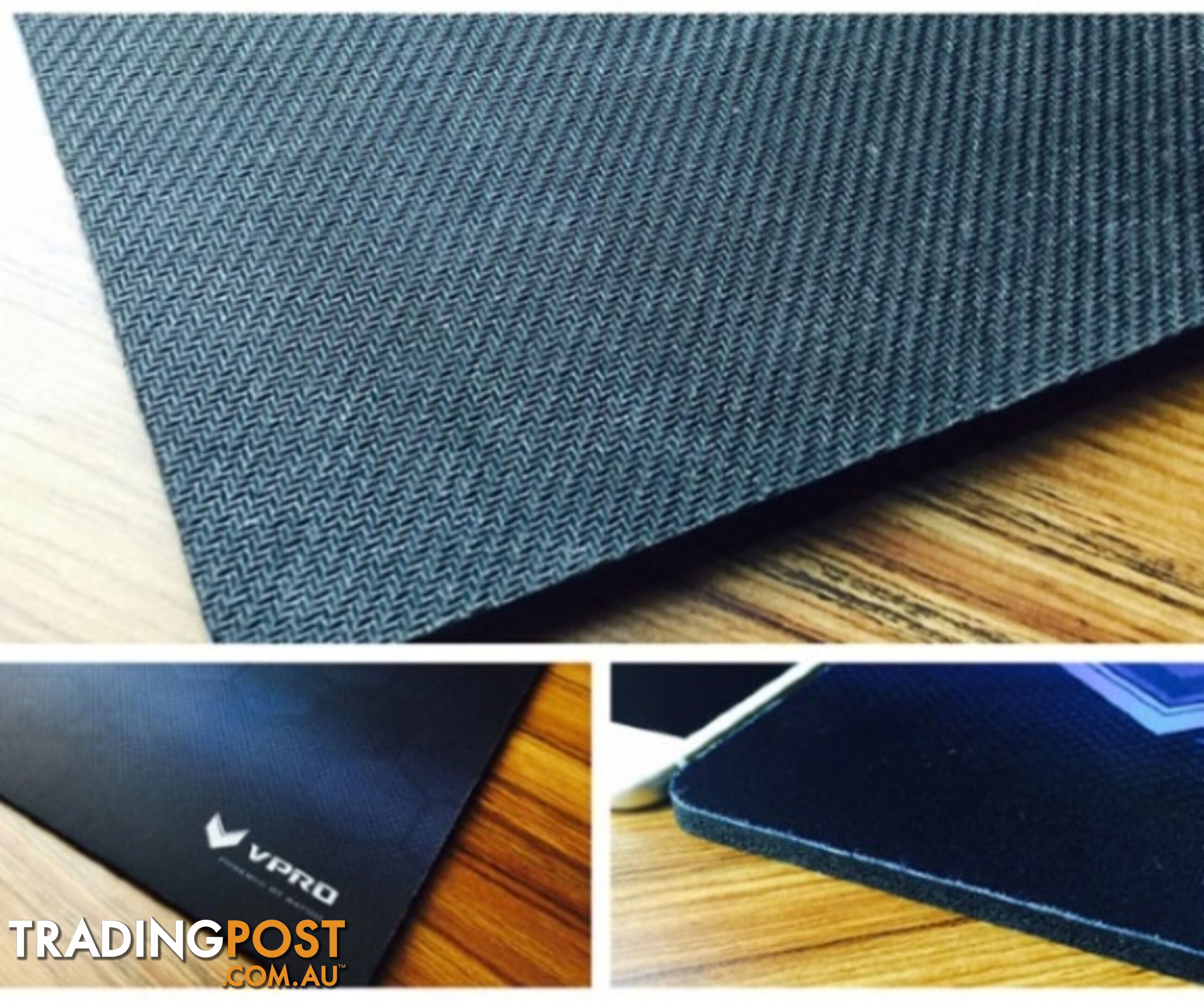 RAPOO High End Gaming Mouse Pad â 250x200x5mm,Fabric Rubber - MIRP-RP20145