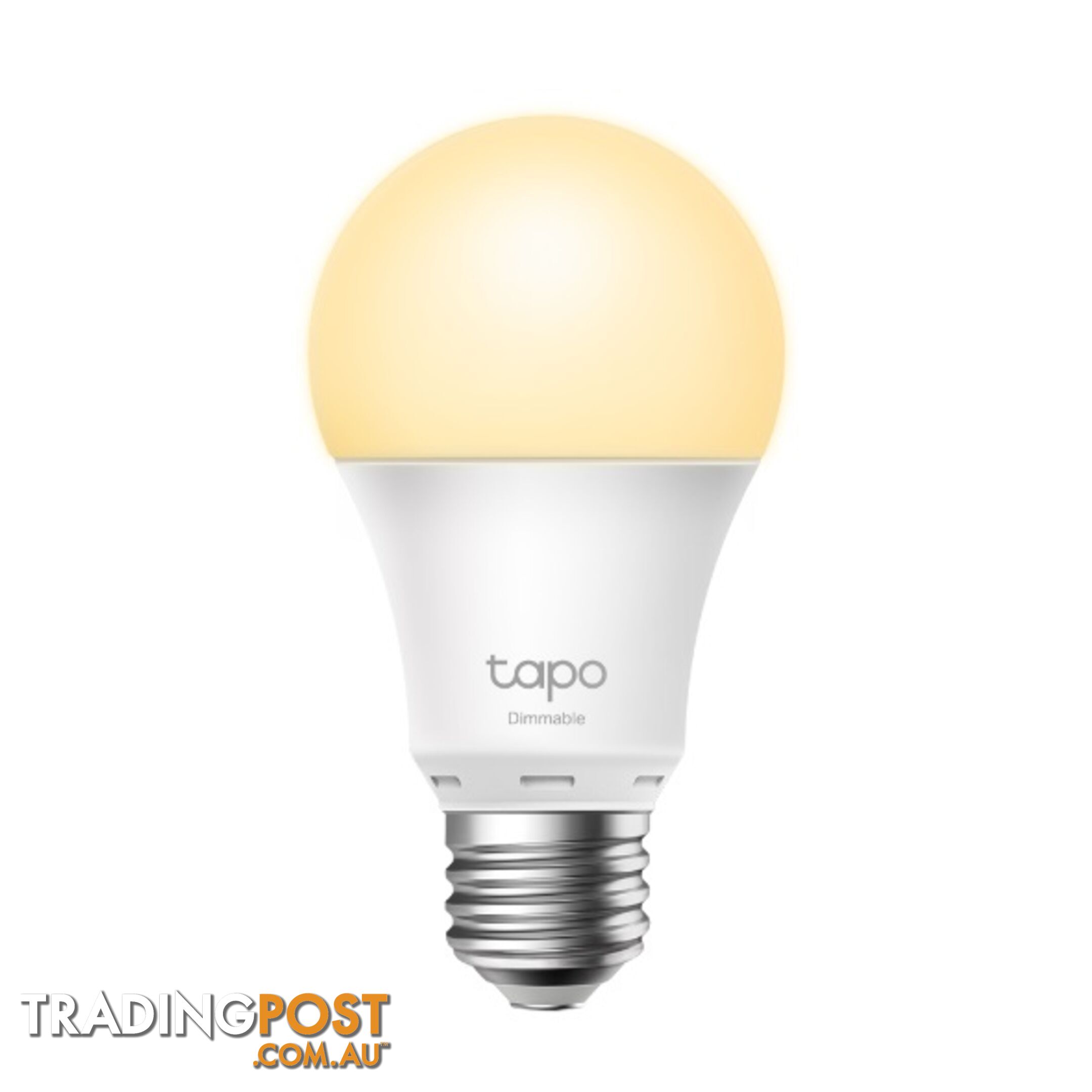 TP-Link Tapo Dimmable Smart Light Bulb L510E Edison Fitting, Dimmable, No Hub Required, Voice Control, Schedule & Timer 2700K 8.7W 2.4 GHz 802.11b/g/n - HETL-TCL510E