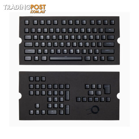 Corsair Gaming PBT Double-shot Keycaps Full 104/105-Keyset â Black - KBCH-PBT-DSKC-BK
