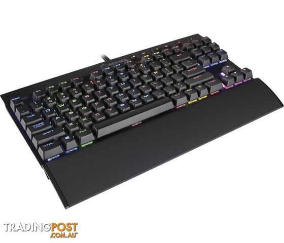 Corsair Gamingâ¢ K65 LUX RGB Compact Mechanical Keyboard, Cherry MX RGB Red - KBCH-K65LUXRGBRD