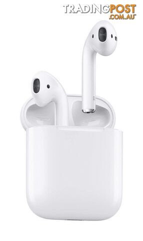 Apple AirPods with Charging Case â Dual beamforming microphones, Dual optical sensors, Rich, high-quality audio and voice - MP-ACC-AIRPODCRG