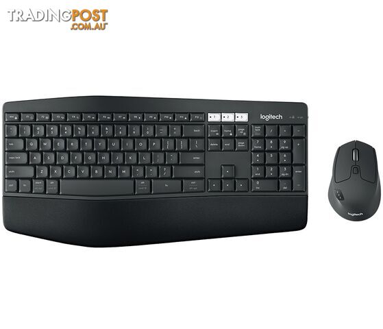 Logitech MK850 Wireless Desktop Keyboard Mouse Combo 3 year battery Incurve keys Low profile Cushioned palm rest ~920-002510 KBLT-MK710 KBLT-MX800 - KBLT-MK850