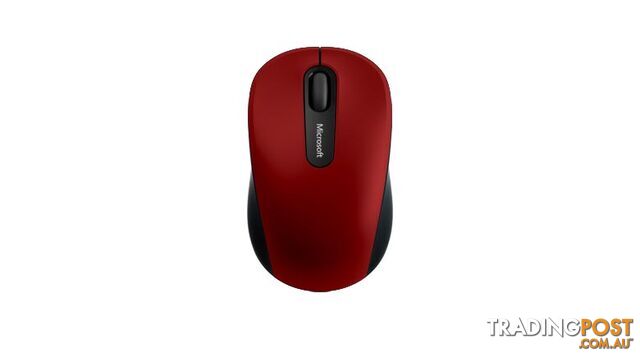 MS Wireless Mobile Mouse 3600 Retail Bluetooth RED Mouse - MIMSWMM3600RD