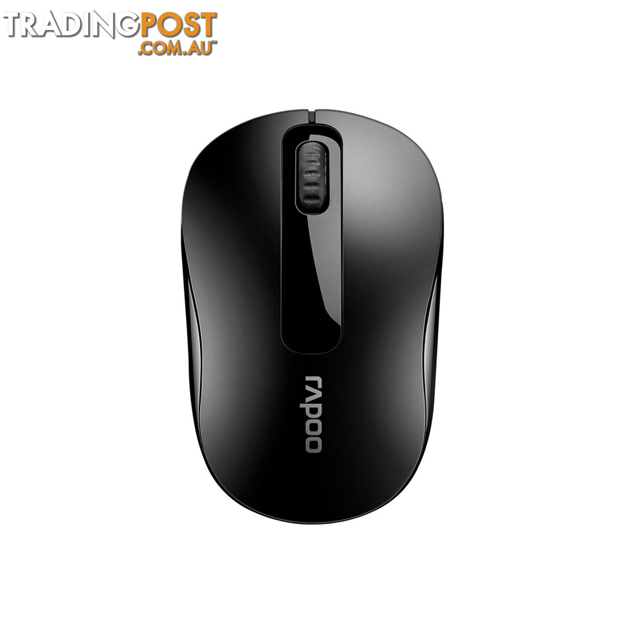 RAPOO M10 PLUS 2.4GHz Wireless Optical Mouse Black â 1000dpi 3Keys - MIRP-M10P-BK