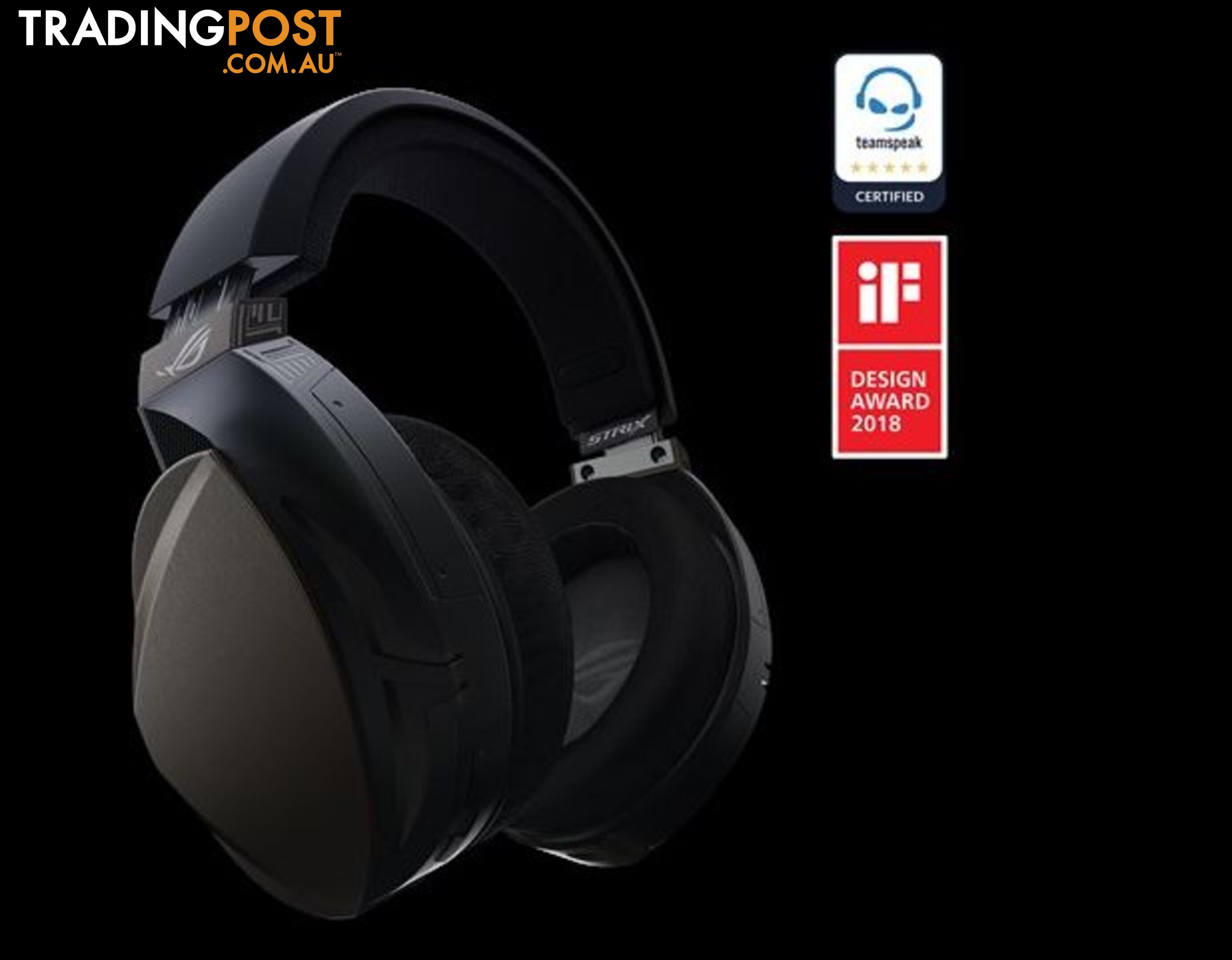ASUS ROG STRIX FUSION Wireless Over-the-ear Gaming Headset For PC / Pllaystation 4, Up To 15 Hours Play - SPA-ROG-FUSION-WL