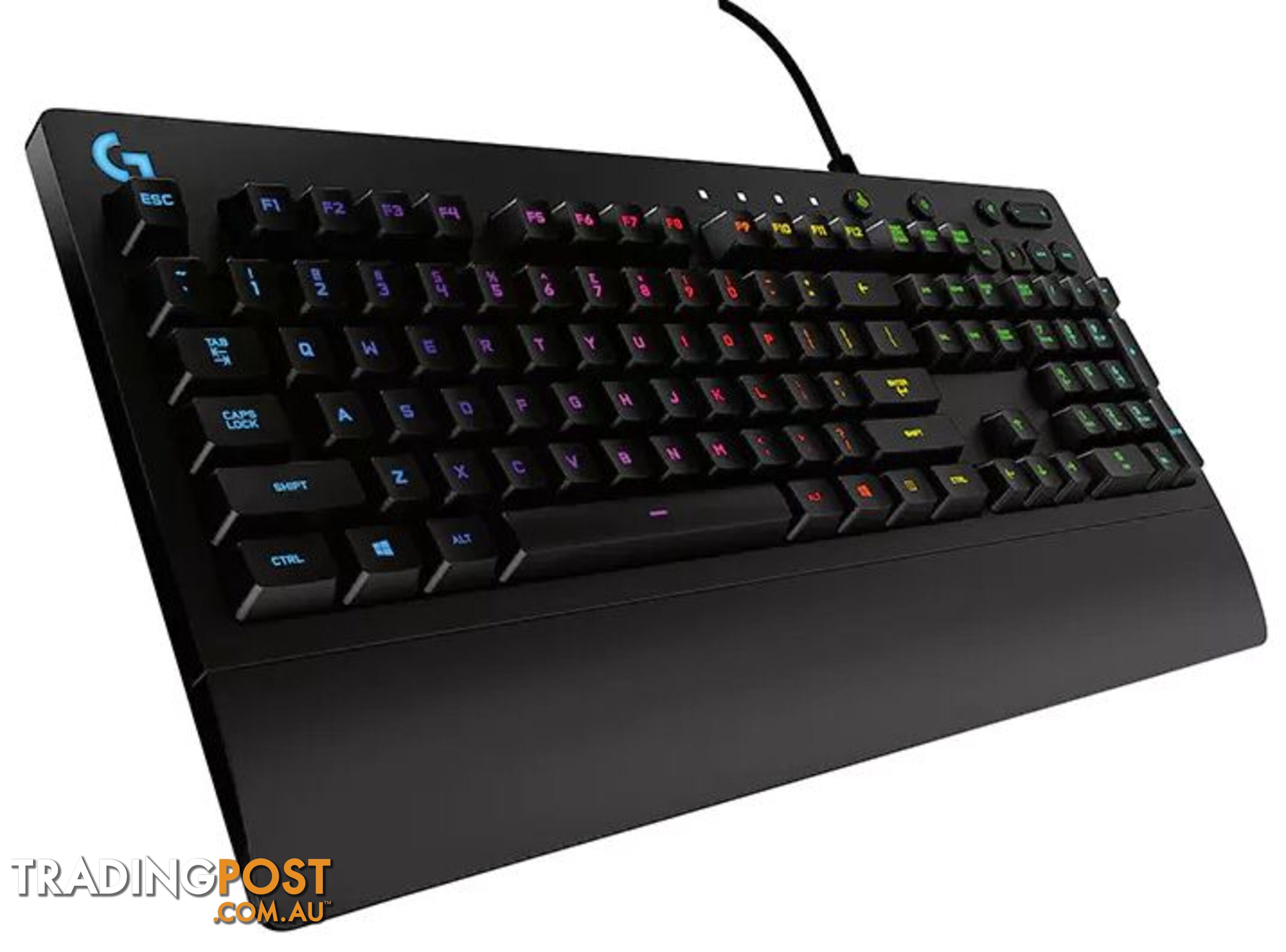 Logitech G213 Prodigy RGB Gaming Keyboard, 16.8 Million Lighting Colors Mech-Dome Backlit Keys Dedicated Media Controls Spill-Resistant Durable (LS) - KBLT-G213