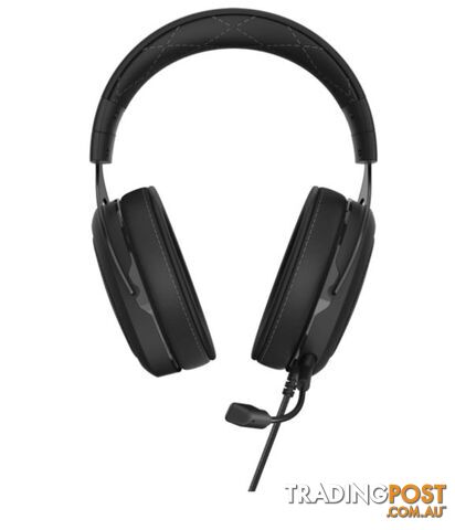 Corsair HS60 PRO Carbon STEREO 7.1 Surround, memory foam, Discord Certified, PC and Console compatible Gaming Headset - SPCA-HS60PRO-CB