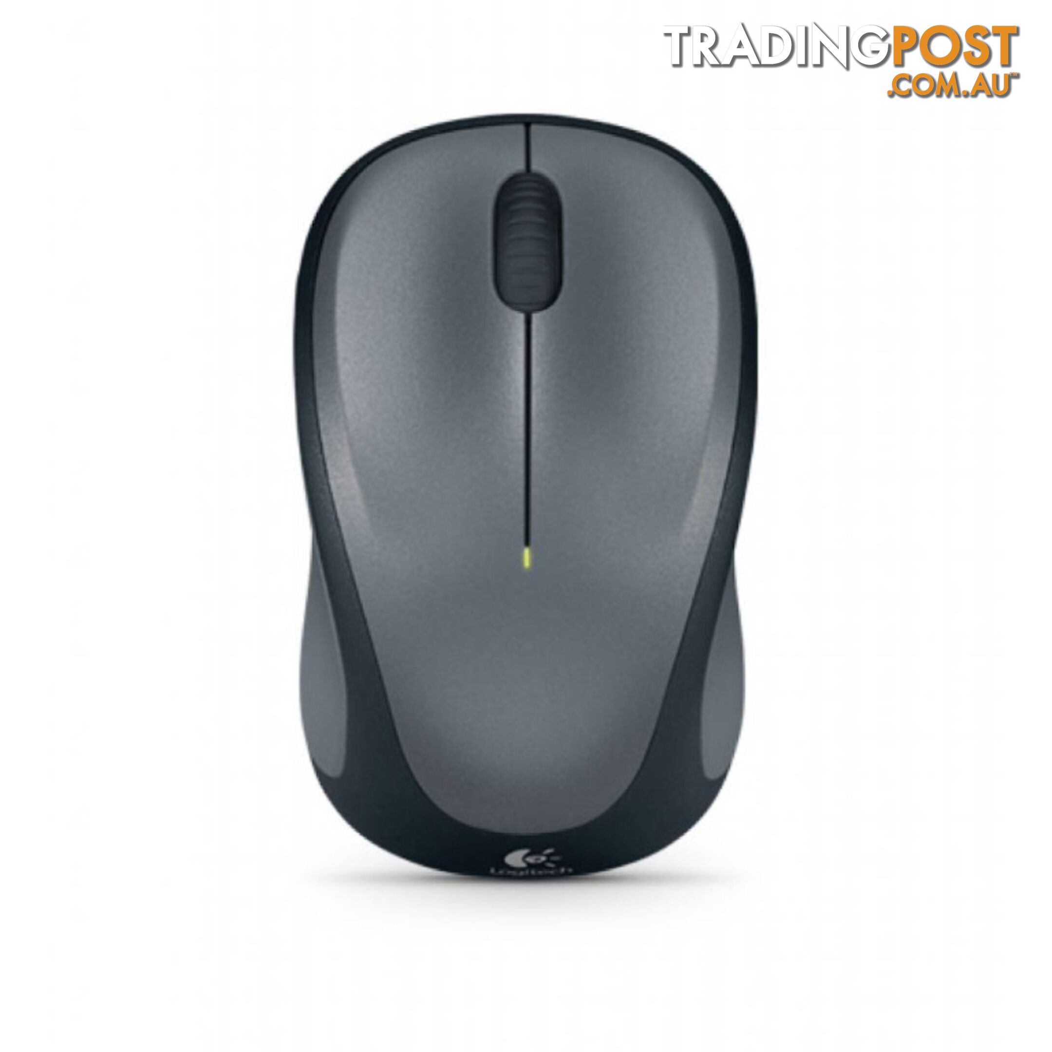 Logitech M235 Wireless Mouse Grey Contoured design Glossy Comfort Grip Advanced Optical Tracking 1-year battery life - MILT-M235COLT